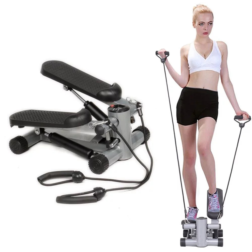 Mini Aerobic Stair Stepper with Resistance Bands T462