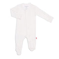 Soft Modal Baby Footie Pajamas with Magnetic Fastener Y969