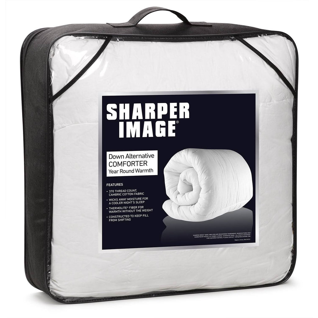 White Twin Down Alternative Comforter B8988