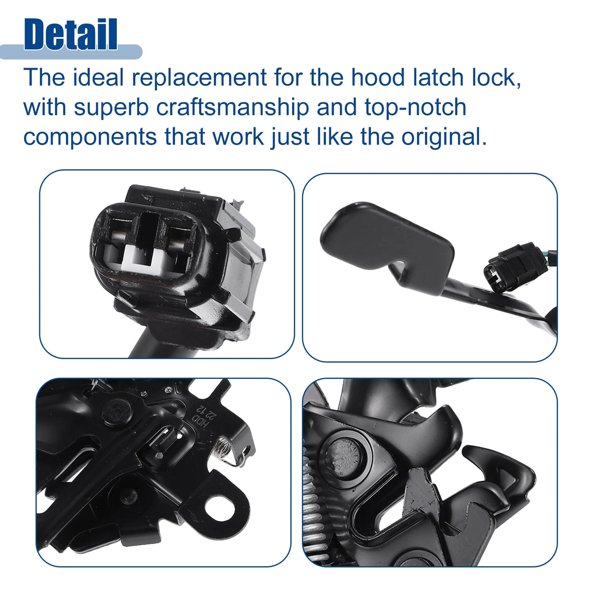Hood Latch Assembly for Toyota RAV4 2019-2021 C6741