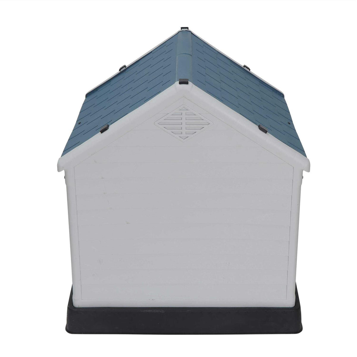 Plastic Dog Kennel with Air Vents and Elevated Floor C901