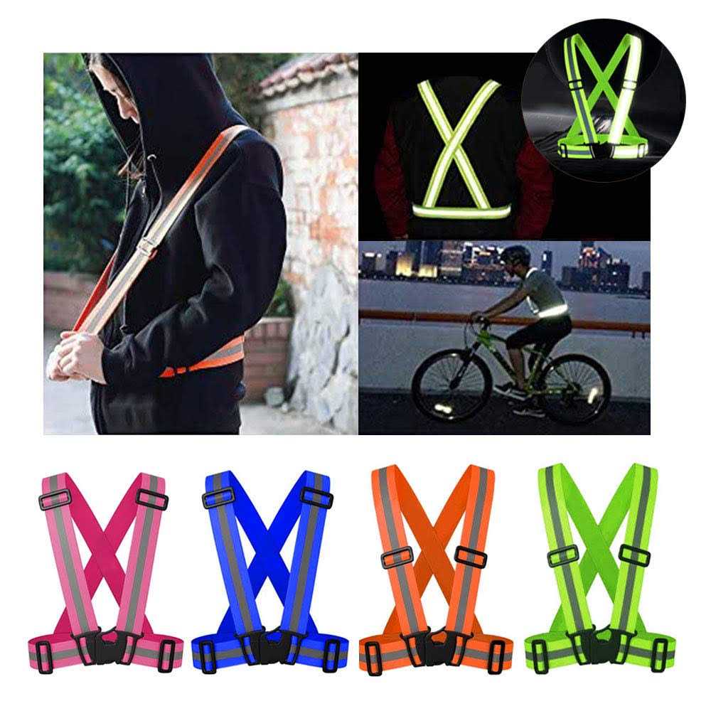 Reflective Vest with Hi Vis Bands K264489
