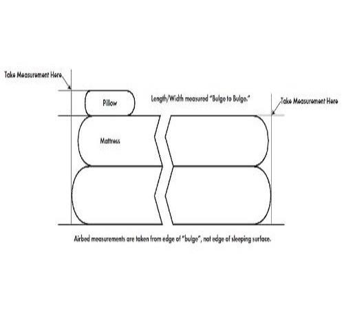 Queen Ultra Plush Airbed Z1156