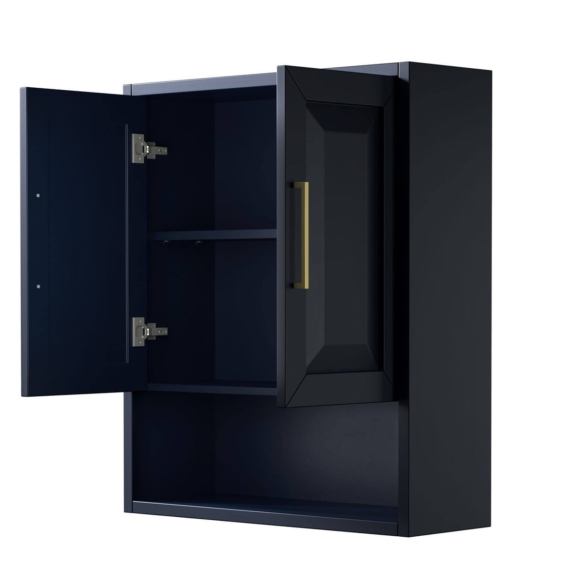 Dark Gray Wall-Mounted Storage Cabinet Q3614
