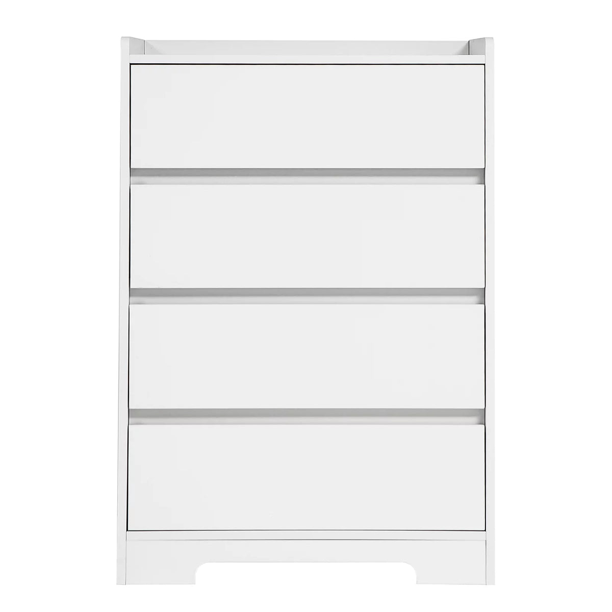 White 4 Drawer Dresser J456