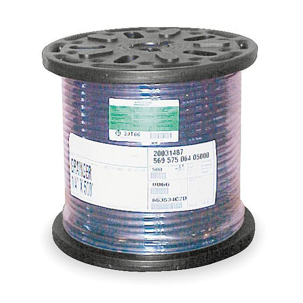 1/2 inch x 250 ft EPDM Multipurpose Air Hose, Black X783418