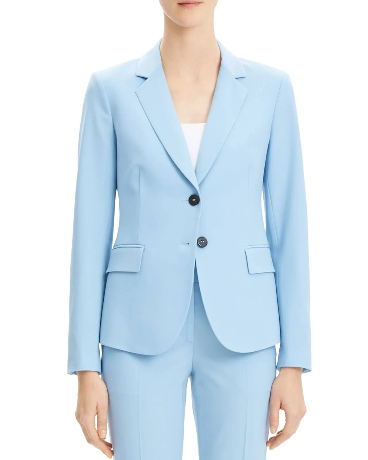 Wool-Blend Blazer D5557