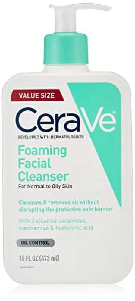 Fragrance Free Foaming Facial Cleanser 16 Fluid Ounce V500891