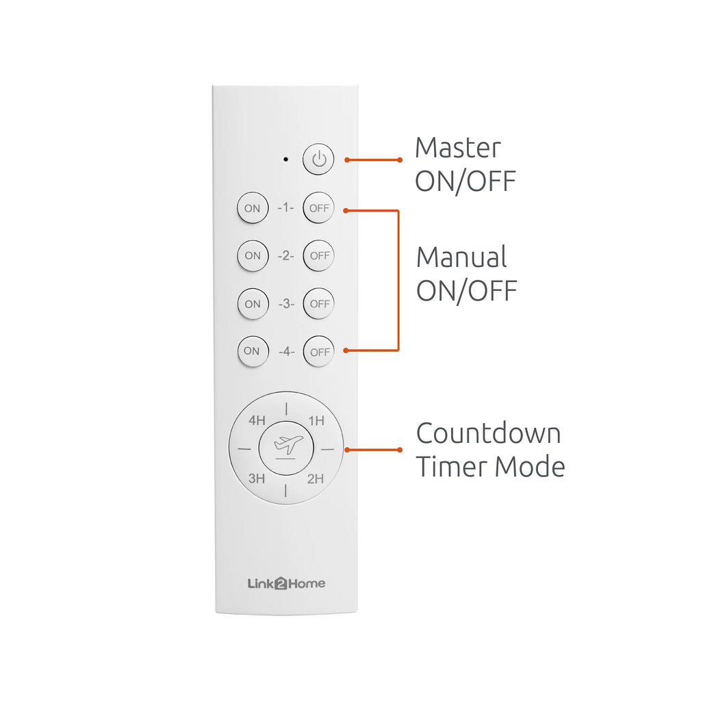 Wireless Remote Control Outlet Light Switch R545