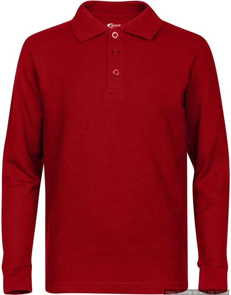 Men Long Sleeve Polo Shirts S67276