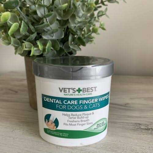 Dental Care Finger Wipes for Dogs & Cats S503947
