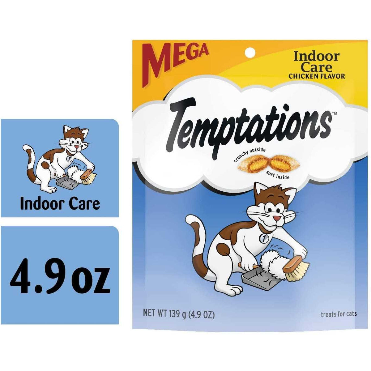 Indoor Control Cat Treats Chicken Flavor Z366648