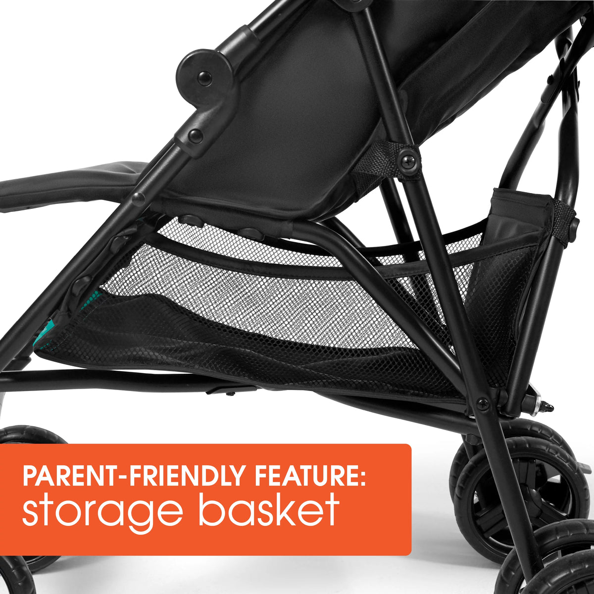 Lightweight Compact Fold Stroller, Black E382654