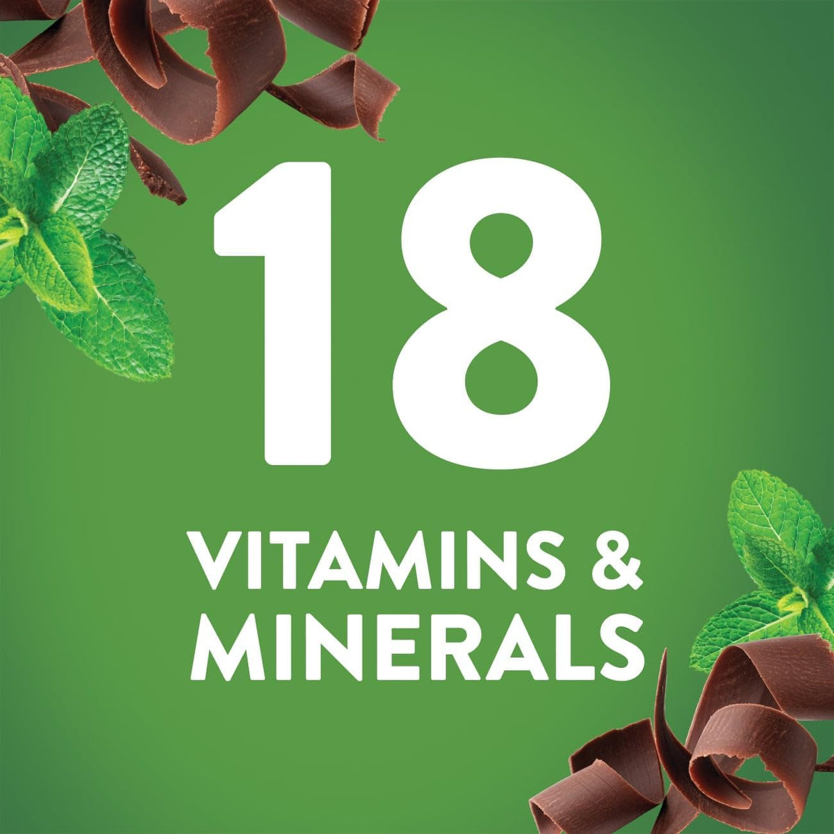 Chocolate Mint 1.76 oz Nutrition Bars 12 Count Boxes Pack of 2 S558398