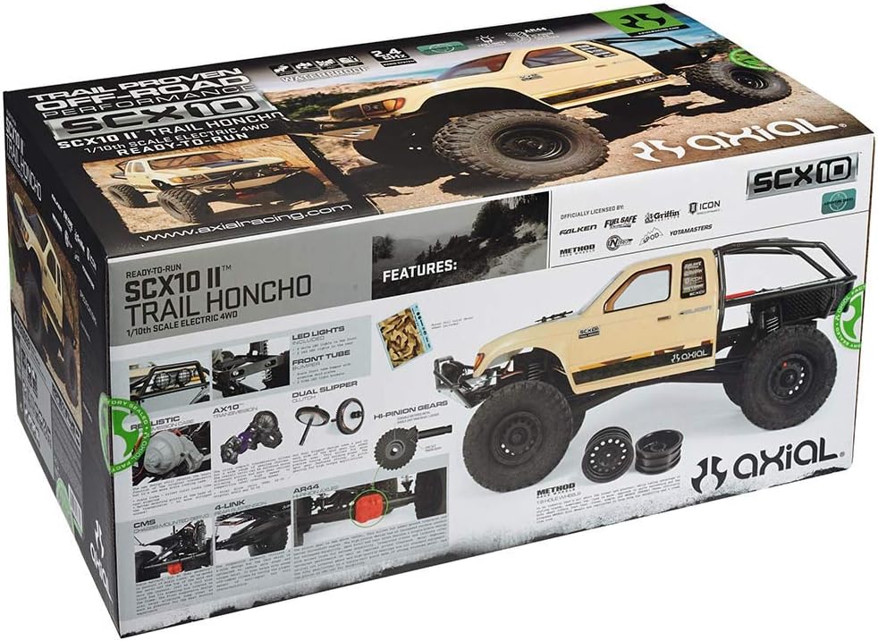 1/10 Scale 4WD RC Rock Crawler Electric RTR with 2.4Ghz Radio U89922