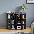 Wooden Corner Cabinet with USB and Outlets I41419