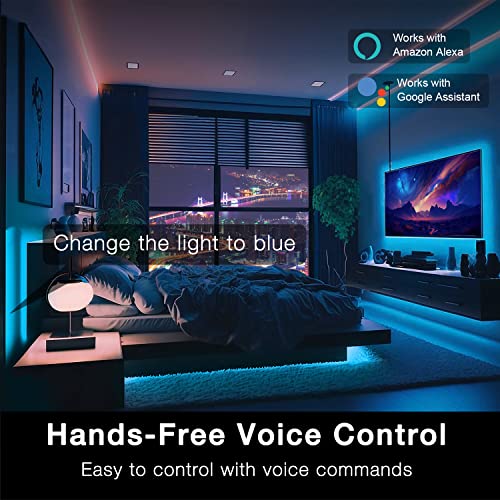 Smart WiFi Led Strip Lights 100ft V90674
