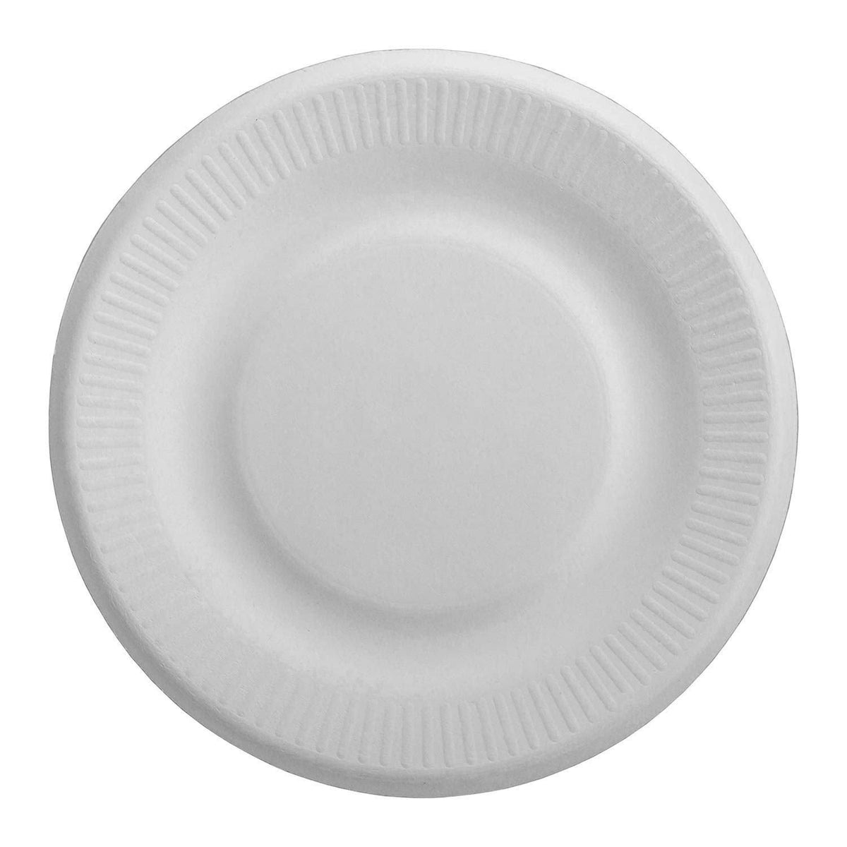 Bagasse 6x22 Rippled Plate 1000 G8226