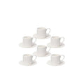 Coffee Cup & Saucer Set 6 B719420