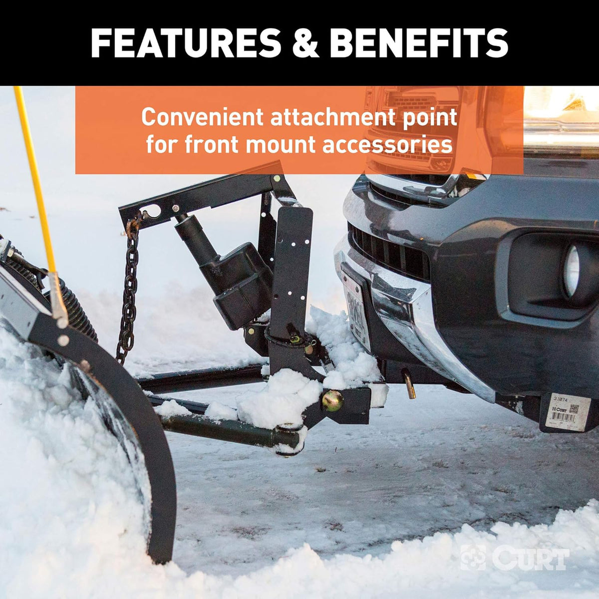 2-Inch Front Receiver Hitch B5842