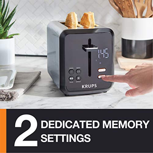 2 Slice Stainless Steel Toaster with Wide Slots S8829