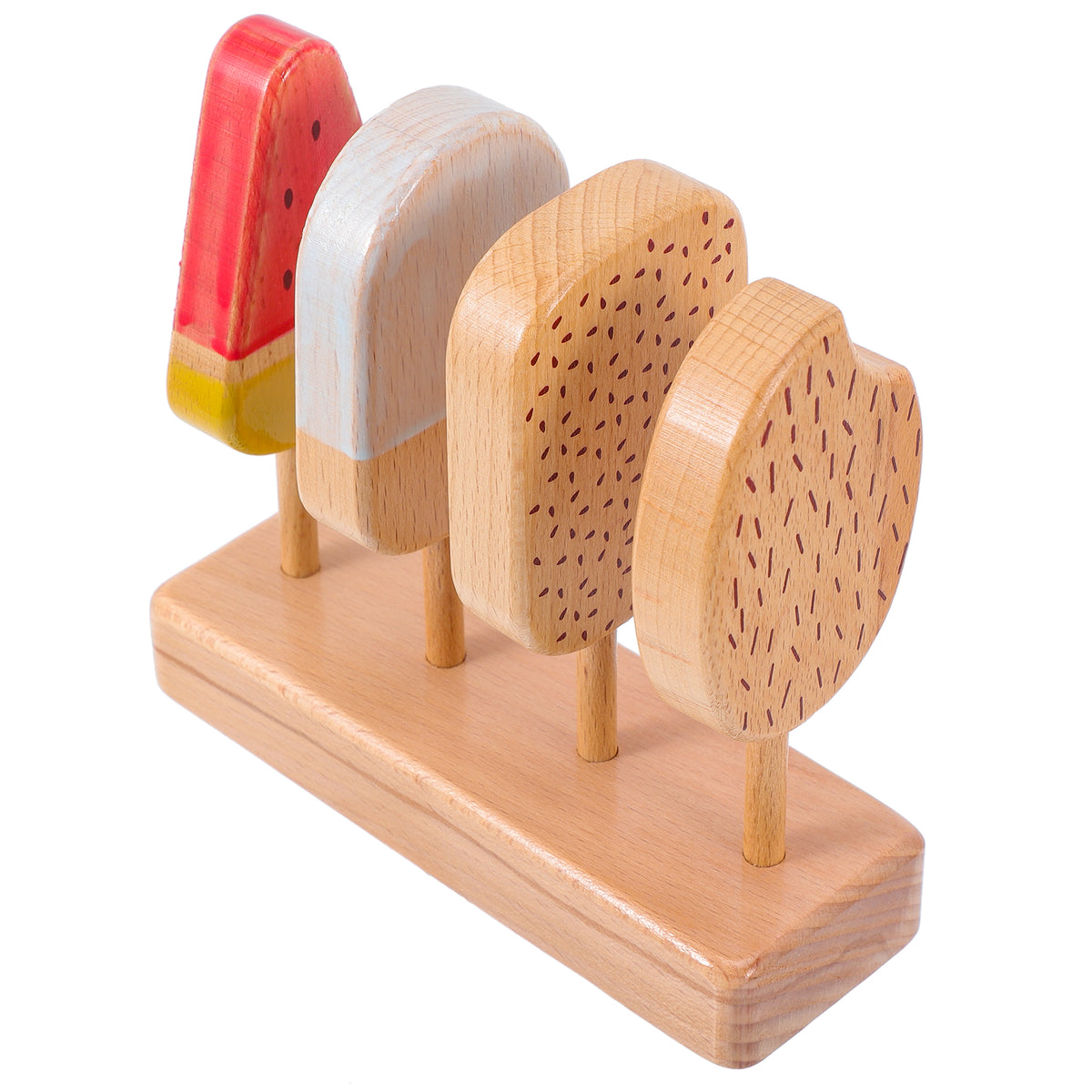Wooden Ice Cream Pretend Play Playset Q94993