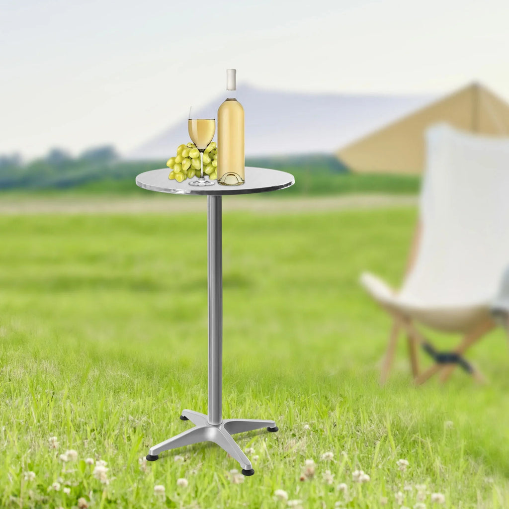 Bar Height Folding Metal Dining Table H216640