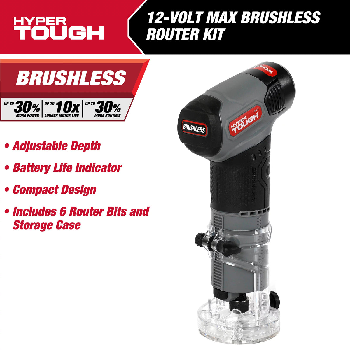 12V Max Lithium-Ion Brushless Palm Edge Router G205960