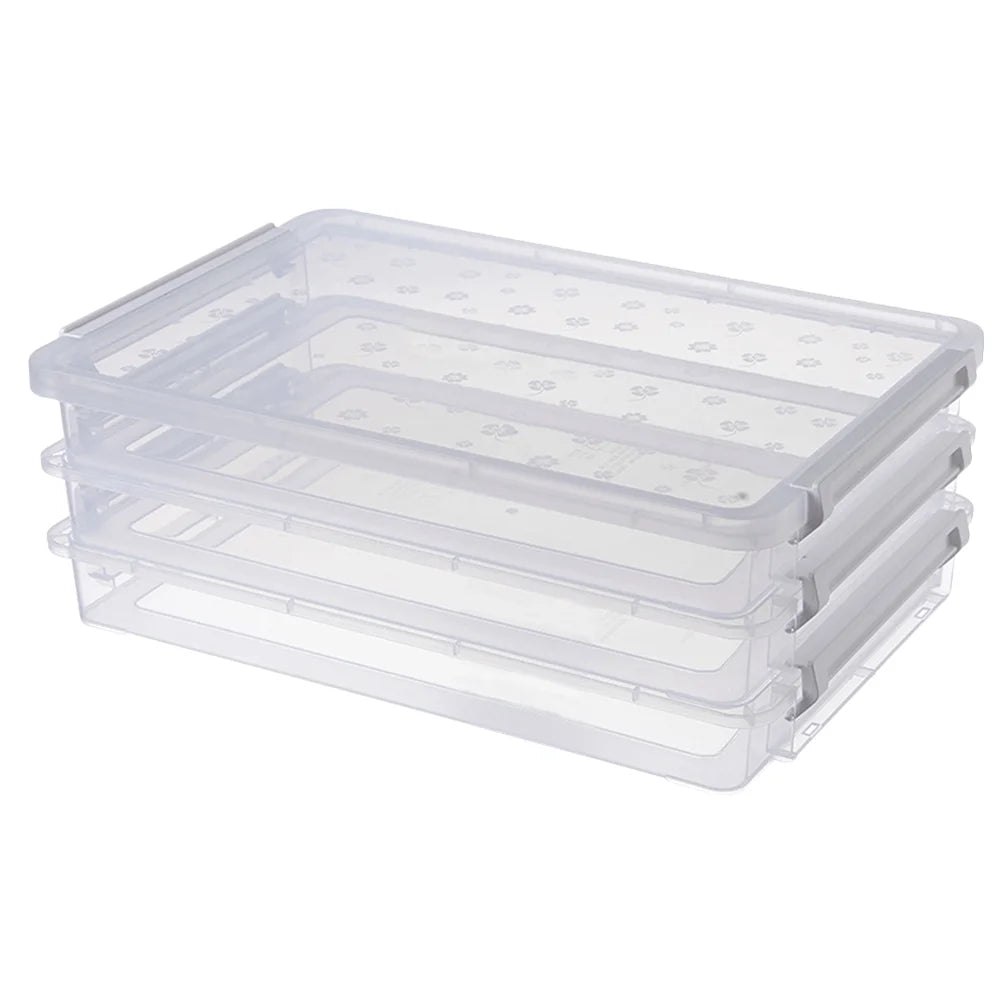 Clear Plastic Storage Box O68305