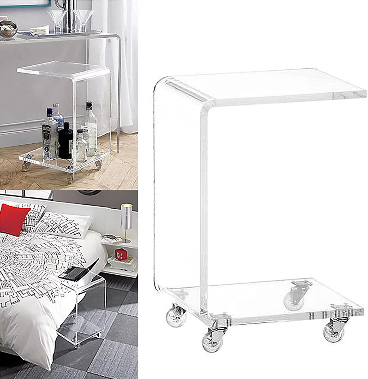 Acrylic Bedside Table L922