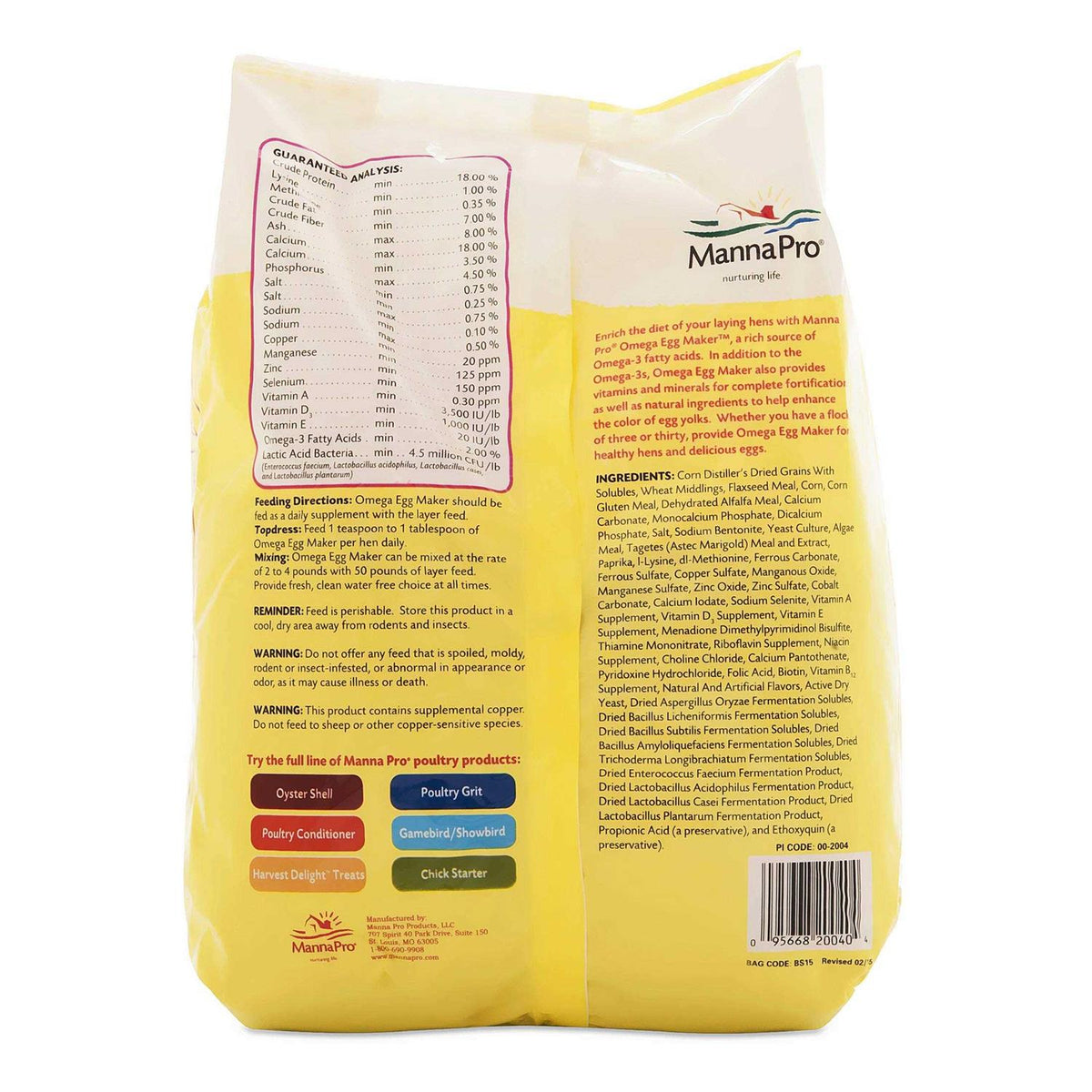 Omega Egg Maker Supplement B9450