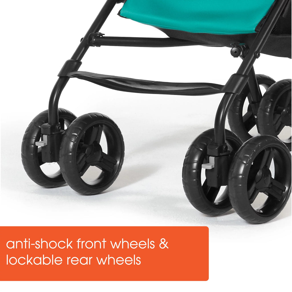 Lightweight Compact Fold Stroller, Black E382654