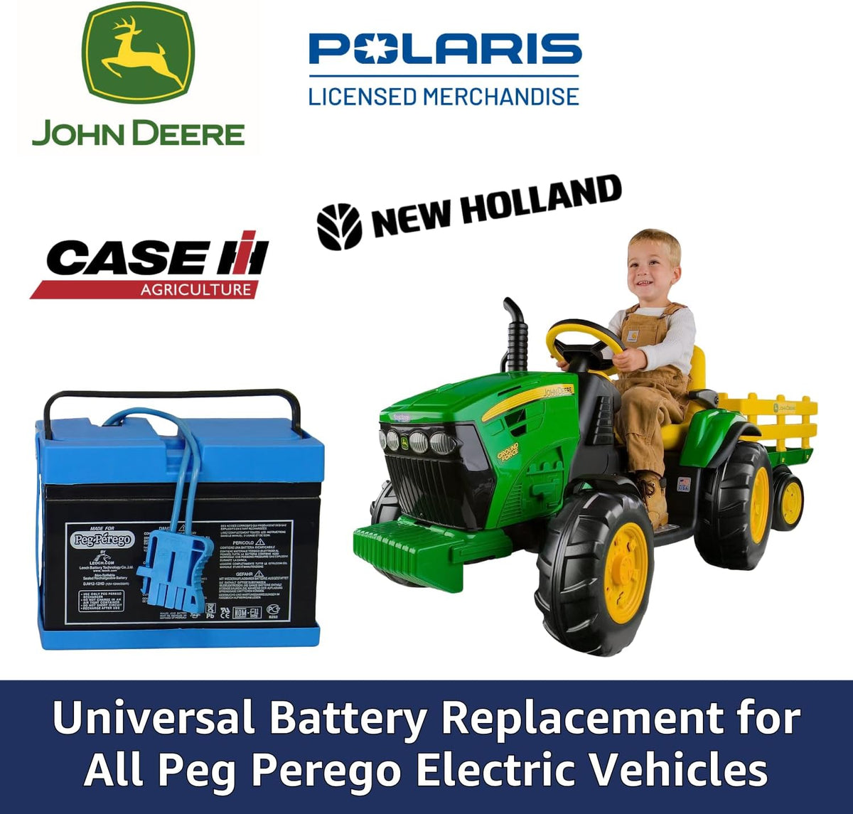 12 Volt Replacement Battery for Ride on Toys C302