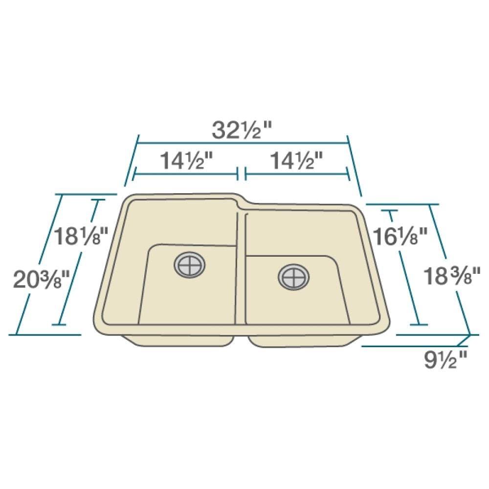 Beige Quartz Sink V209