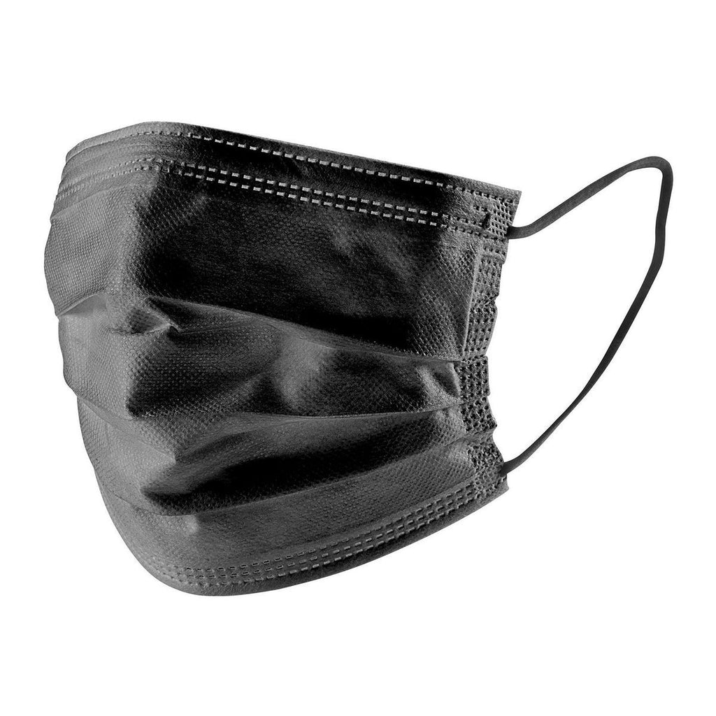 Black 10 Pack Disposable Face Masks L618