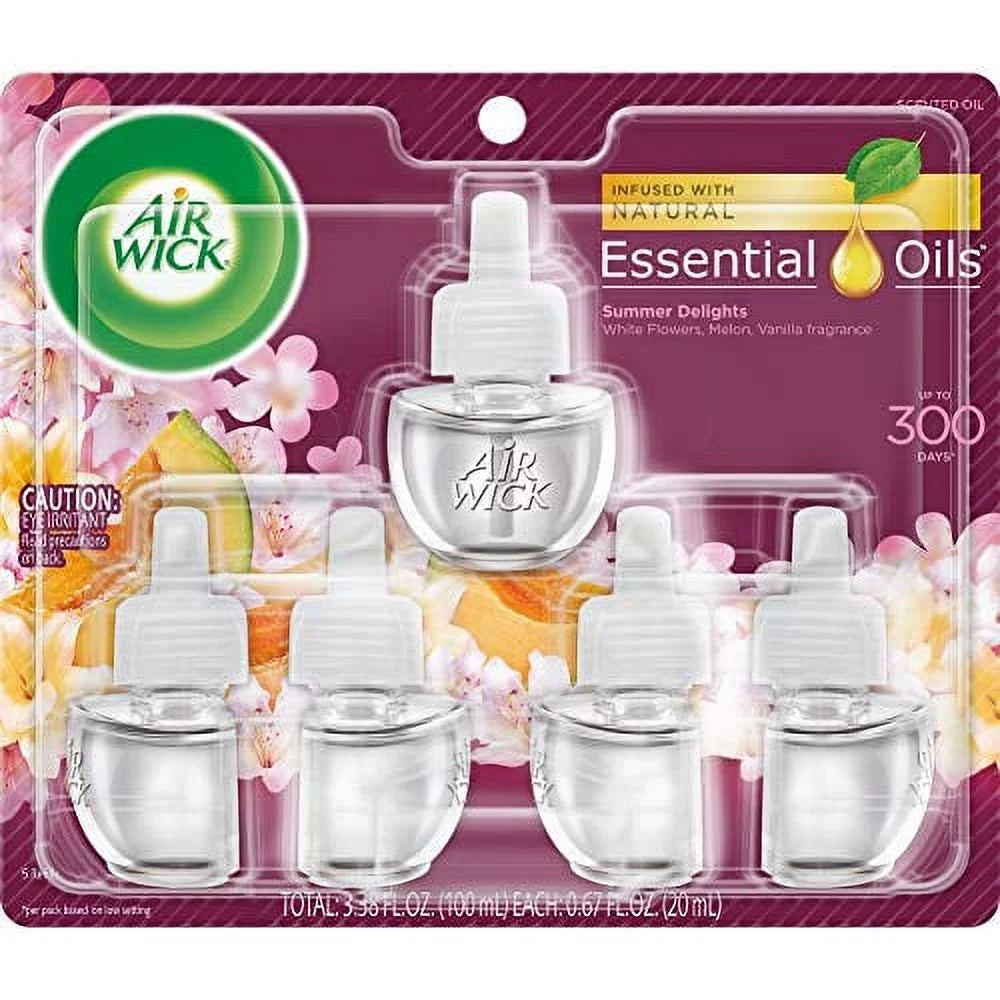 Scented Oil Air Freshener 5 Refills B43682