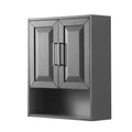 Dark Gray Wall-Mounted Storage Cabinet Q3614