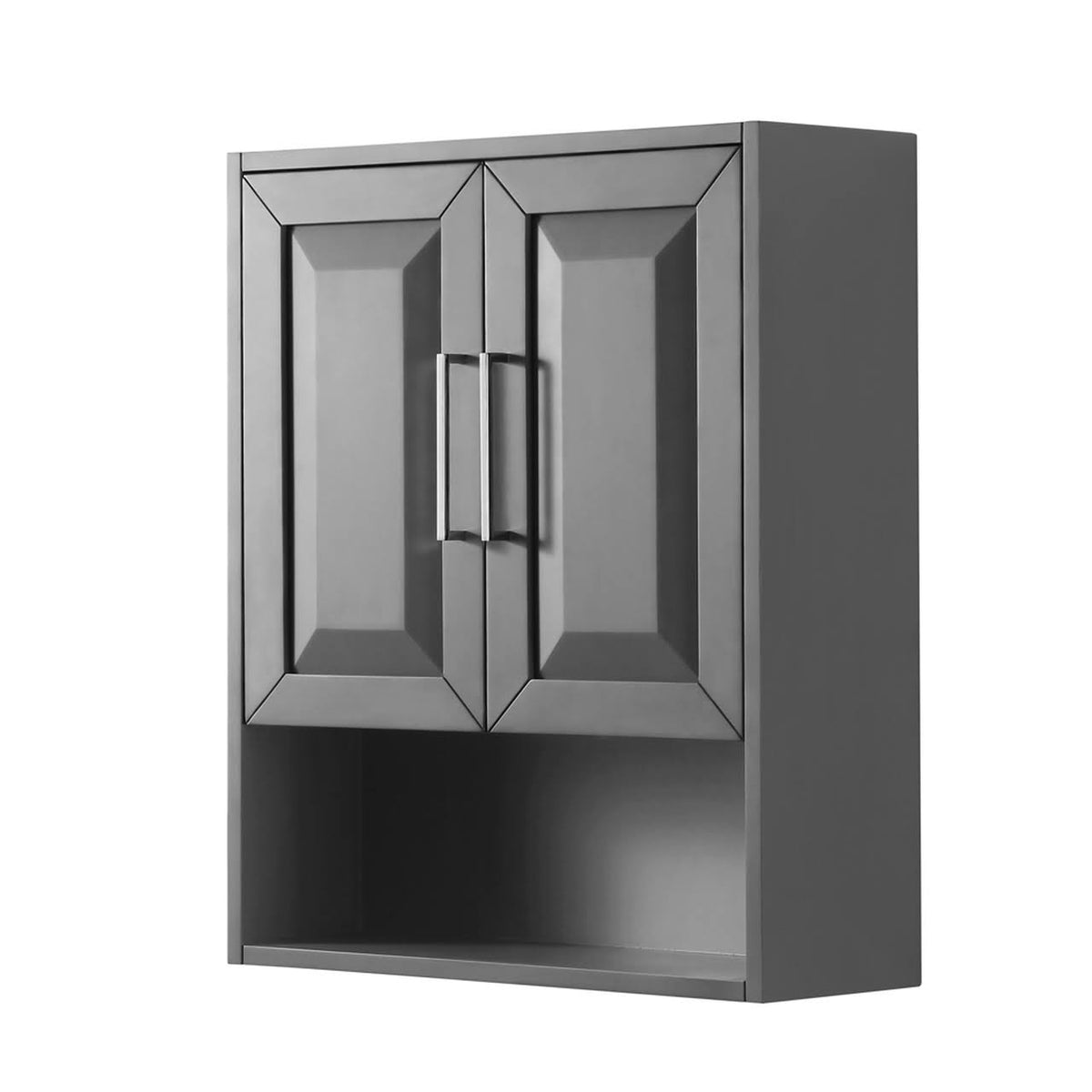 Dark Gray Wall-Mounted Storage Cabinet Q3614
