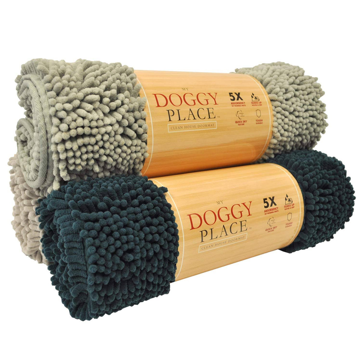 Ultra Absorbent Microfiber Dog Door Mat I9293