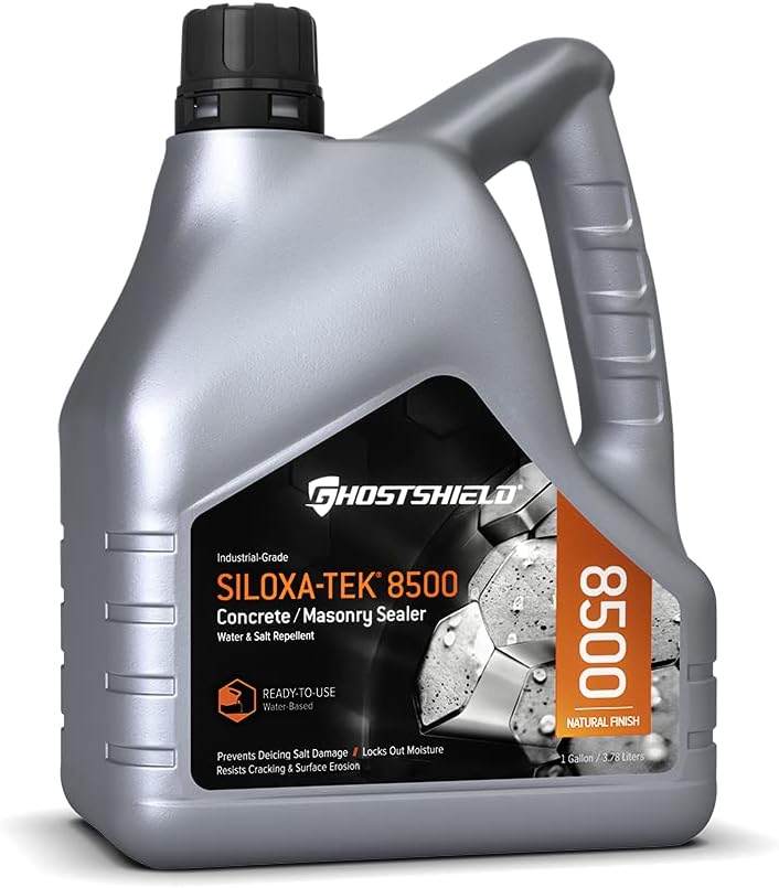 1 Gallon Clear Water-Based Silane/Siloxane Concrete Sealer Q547
