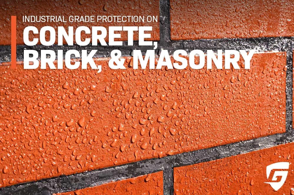 1 Gallon Clear Water-Based Silane/Siloxane Concrete Sealer Q547