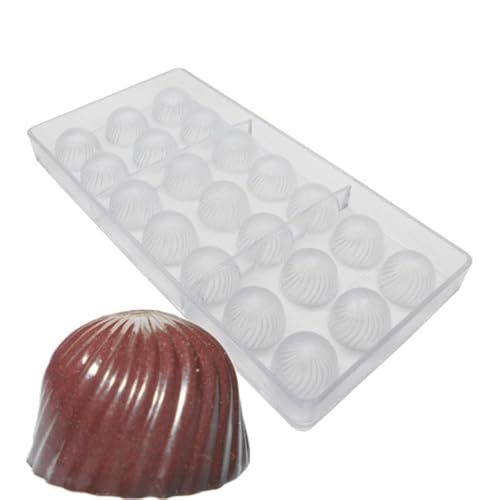 21 Cups Polycarbonate Chocolate Mold O43998