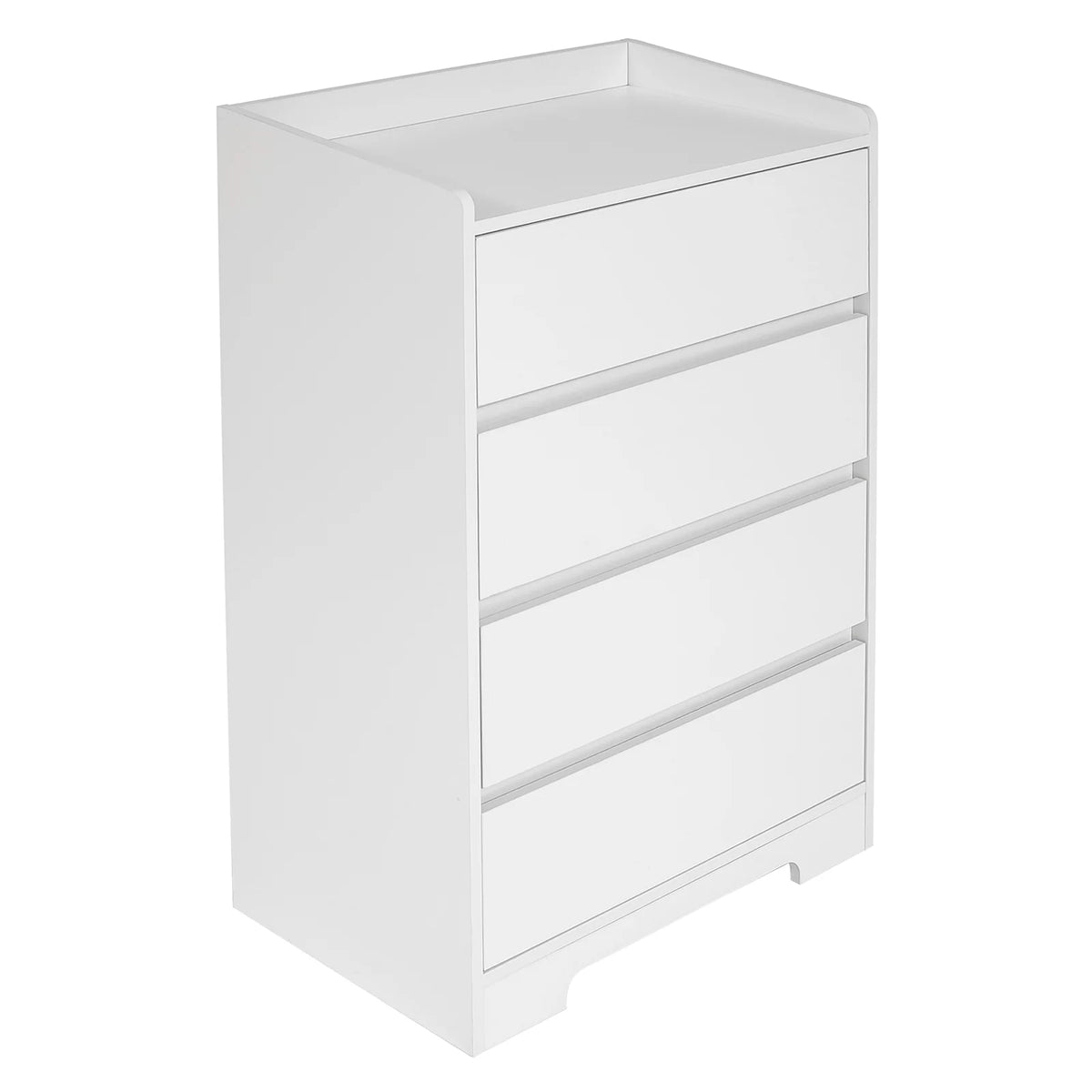 White 4 Drawer Dresser J456