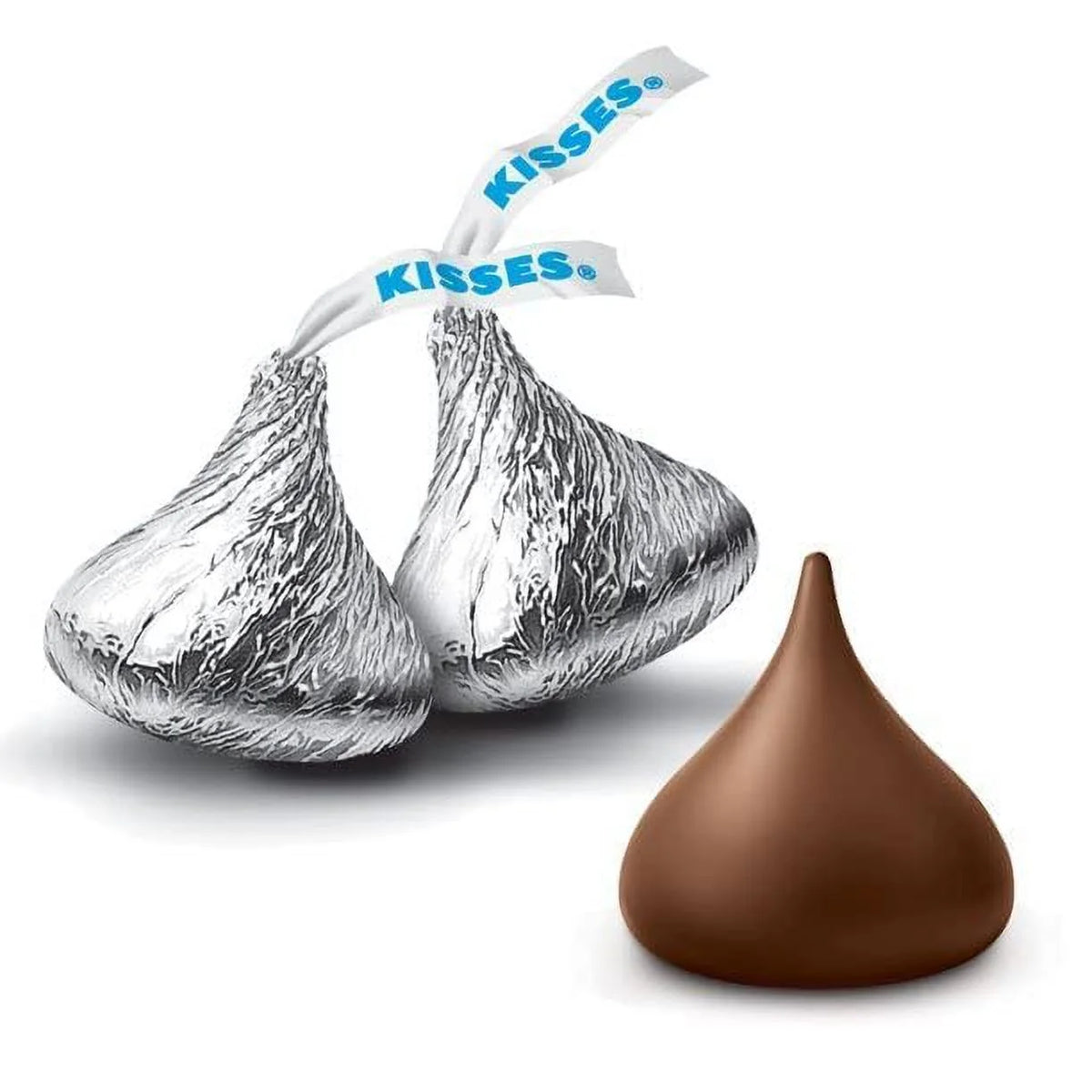 Milk Chocolate Candy in Silver Foil - 4 Pound J878