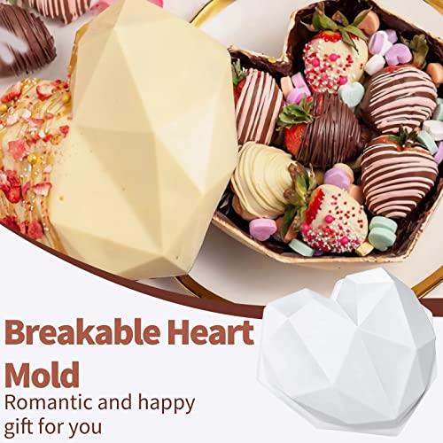 Silicone Chocolate Heart Molds Set H71683
