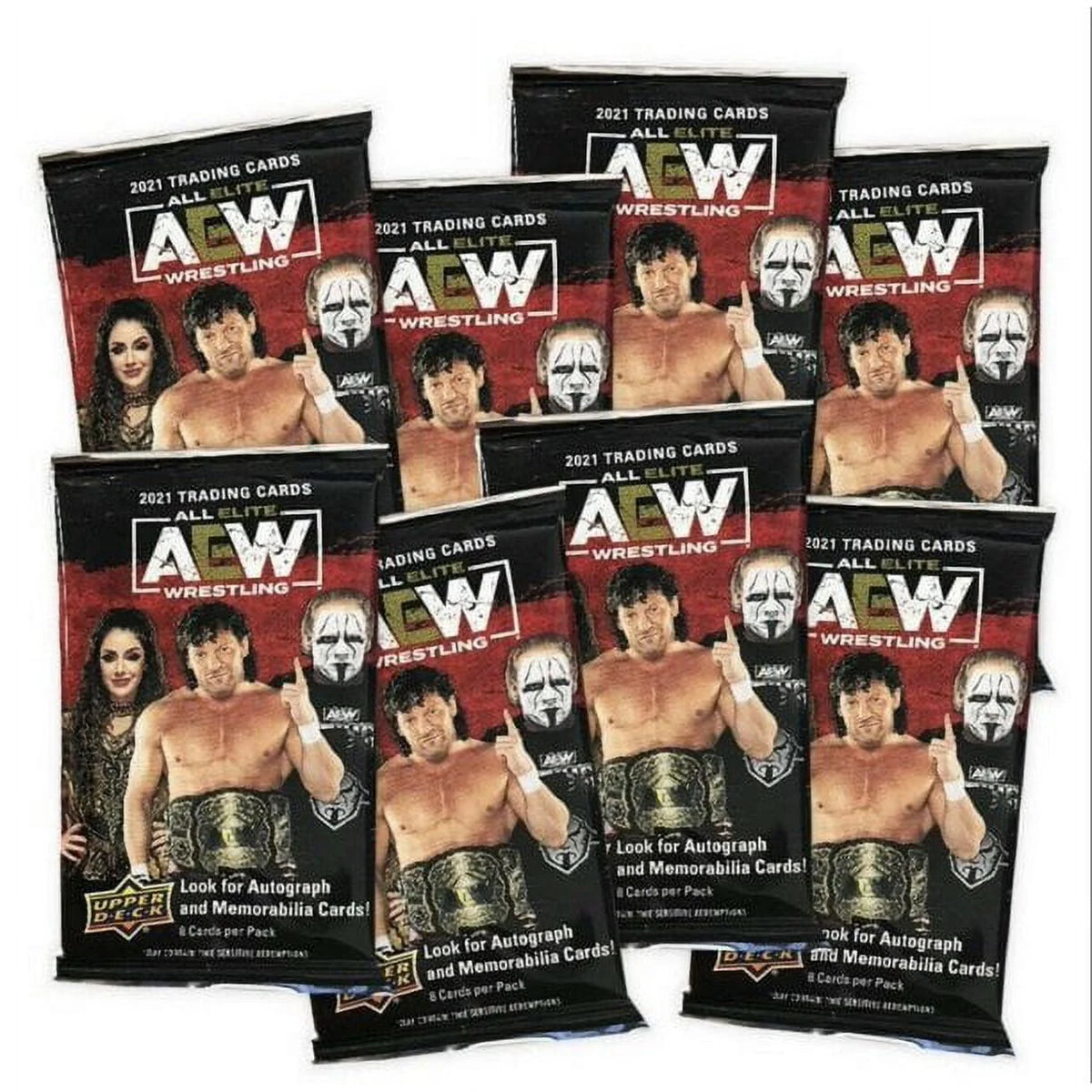 2021 Upper Deck AEW All Elite Wrestling Trading Cards Blaster Box V6786