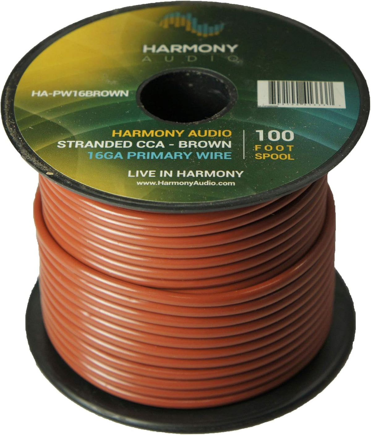 16 Gauge Single Conductor Power or Ground Wire - 10 Rolls - 1000 Feet - Color Mix U44885