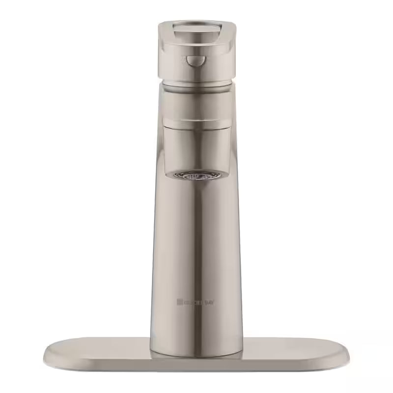 Single-Handle Bathroom Faucet in Brushed Nickel O41784