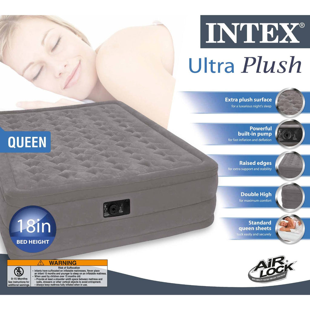 Queen Ultra Plush Airbed Z1156