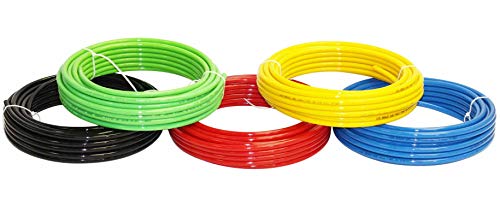 3/8" OD x 100' Black Nylon Air Brake Tubing X40363